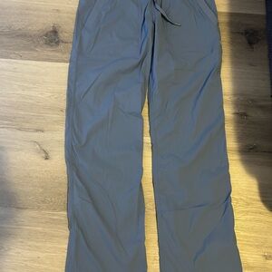 lululemon blue oasis dance studio pants size 10